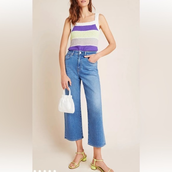 CQY- Sunday Wide Leg Crop -Dream- 24 - Picture 1 of 15